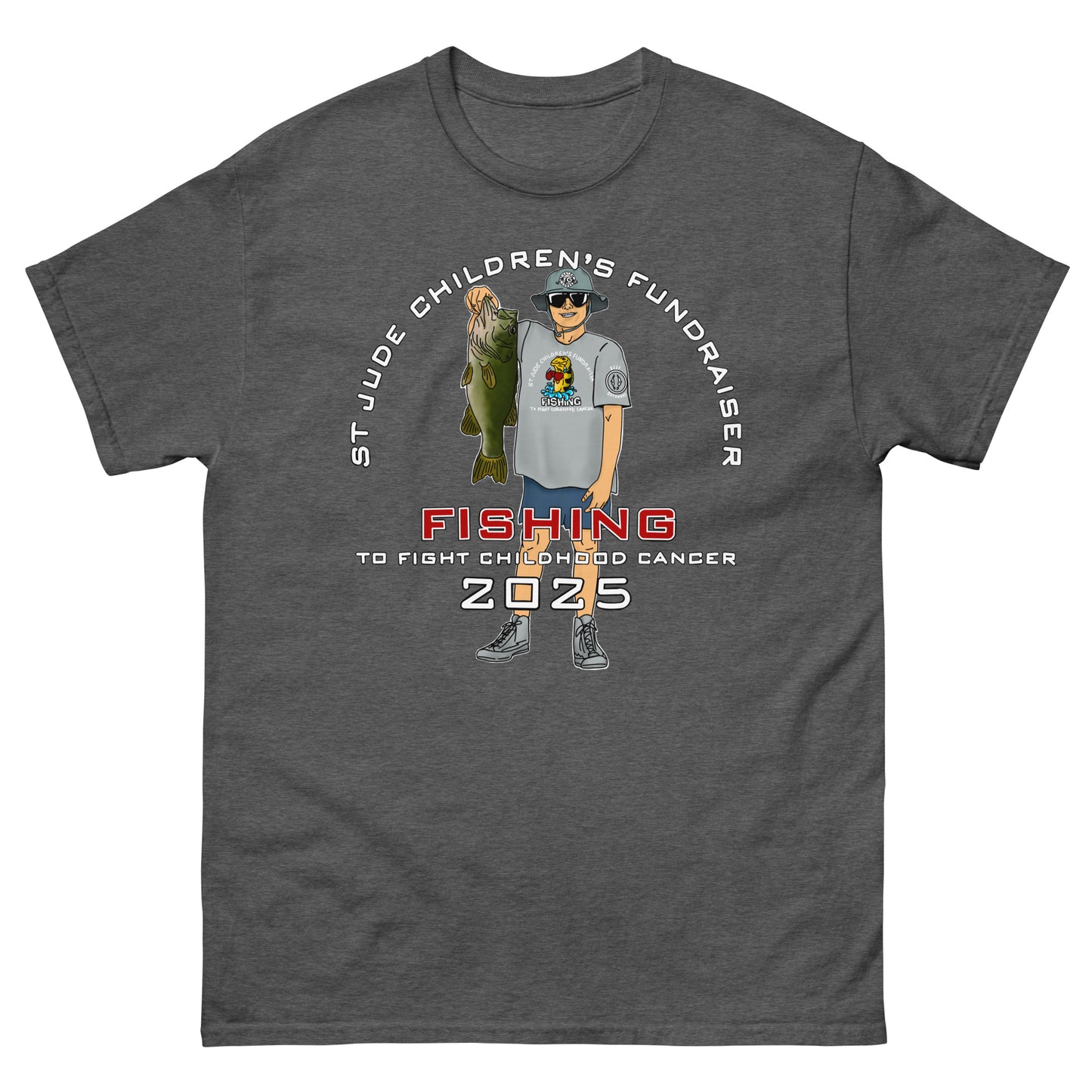 2025 Fishing to Fight Childhood Cancer Tee