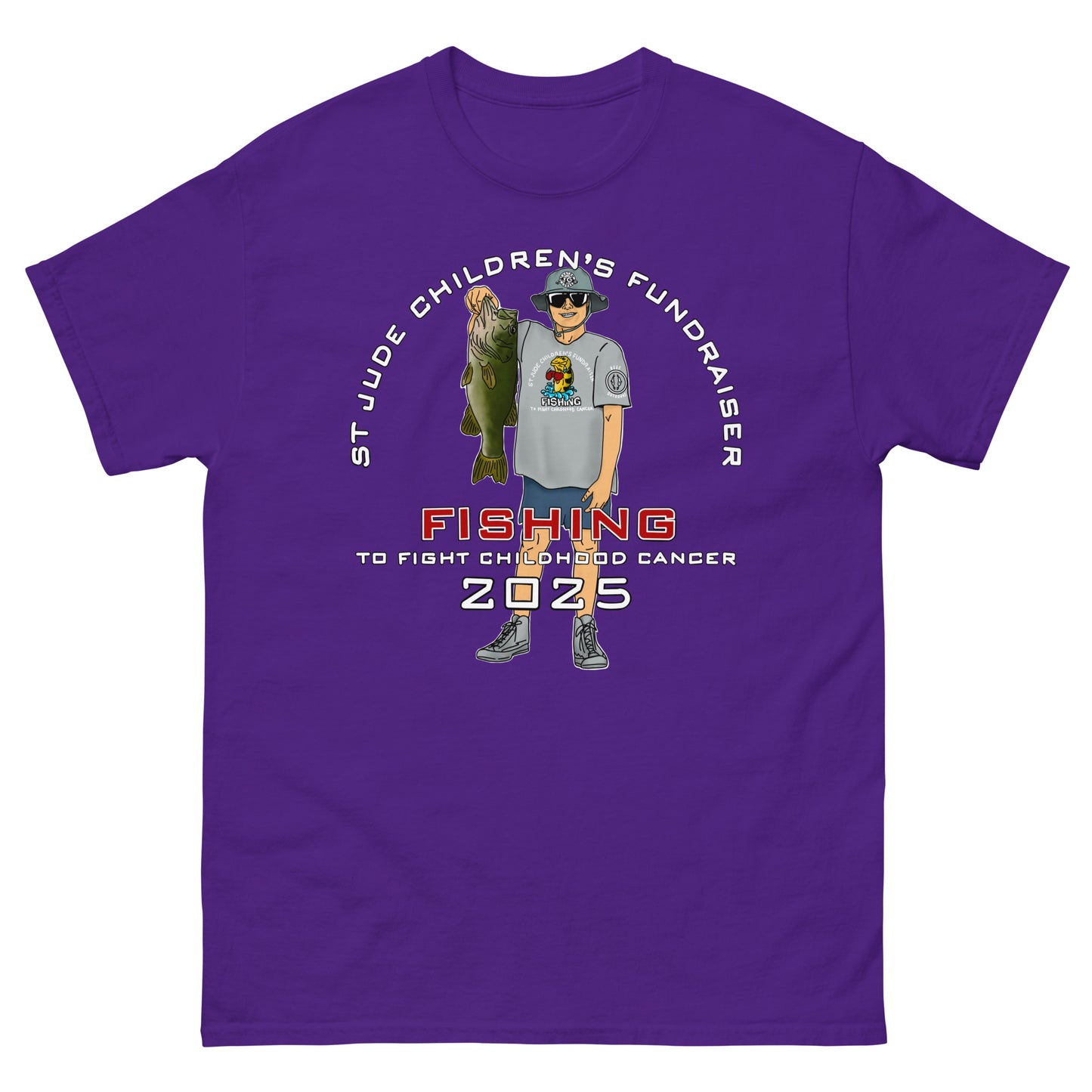 2025 Fishing to Fight Childhood Cancer Tee