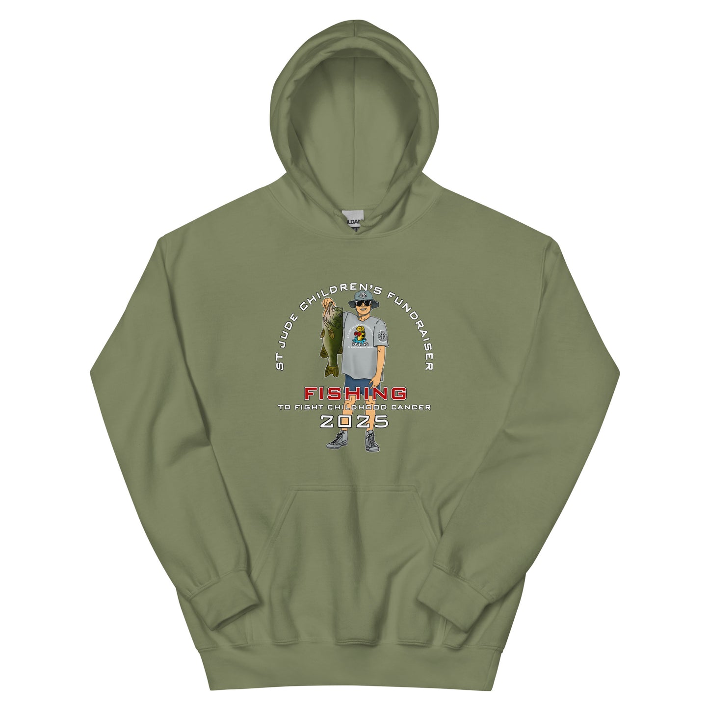 2025 Fishing to Fight Childhood Cancer Hoodie